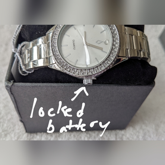 🌺HOST PICK🌺 ♥️ Nic&Syd Women’s DIVA Watch with Swarovski Crystals, Silver - Picture 10 of 12